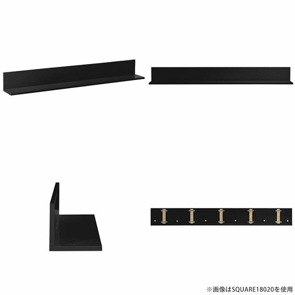 SKY WallRack-square 16520 black