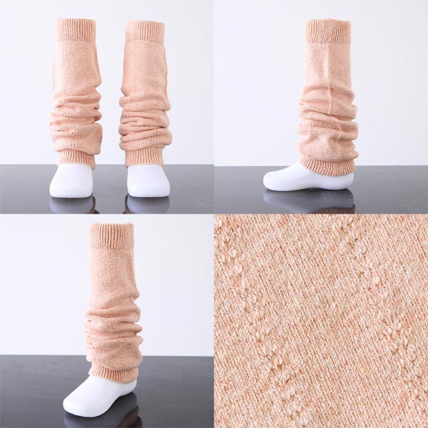 moc Knit leg warmers Cookie | シンプル 女の子 男の子