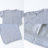 半袖 プルオーバー 70サイズ | moc Front slit short sleeved pullover 70 Cookie