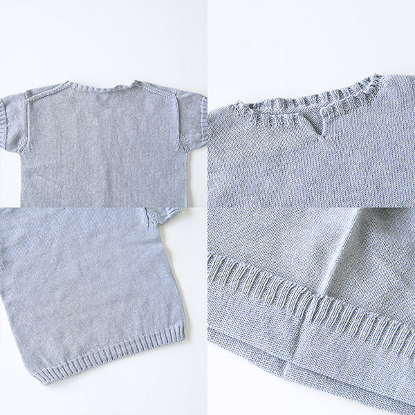 半袖 プルオーバー 70サイズ | moc Front slit short sleeved pullover 70 Cookie