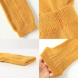 moc Knit leg warmers Cable Btype Biscuit | ベビー レッグウォーマー 寒さ対策