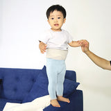 レギンス10分丈 子供服 綺麗目 | moc High waisted knit leggings Biscuit