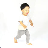 オーガニックコットン レギンス | moc High waisted knit leggings Cookie