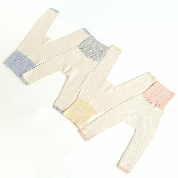 オーガニックコットン レギンス | moc High waisted knit leggings Cookie