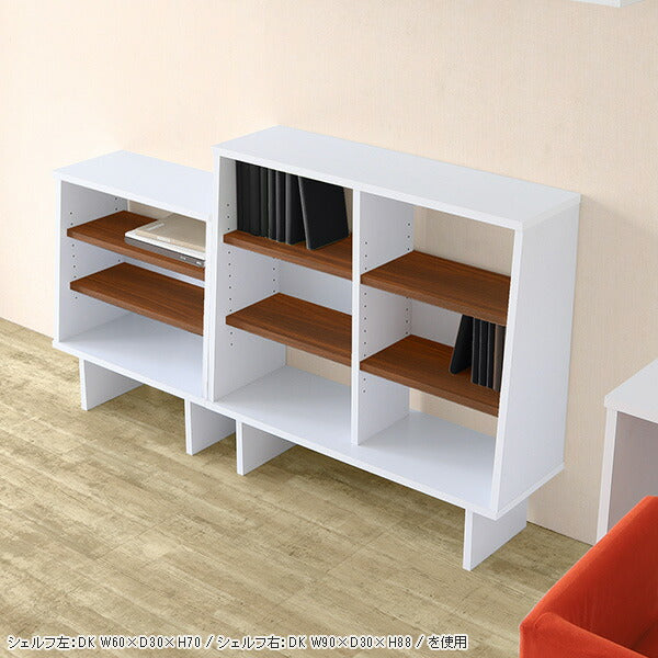 シンプルデザインの簡単組立家具