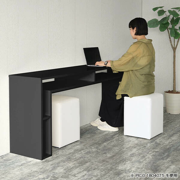 【ピコ】オーダーテーブル セミオーダー可能】インダストリアル 無垢材テーブル
