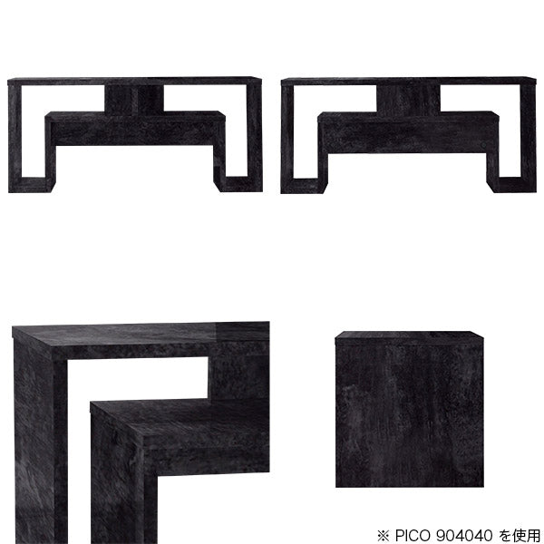 オープンラック デスクサイド｜PICO 903540 BP｜0000a93577
