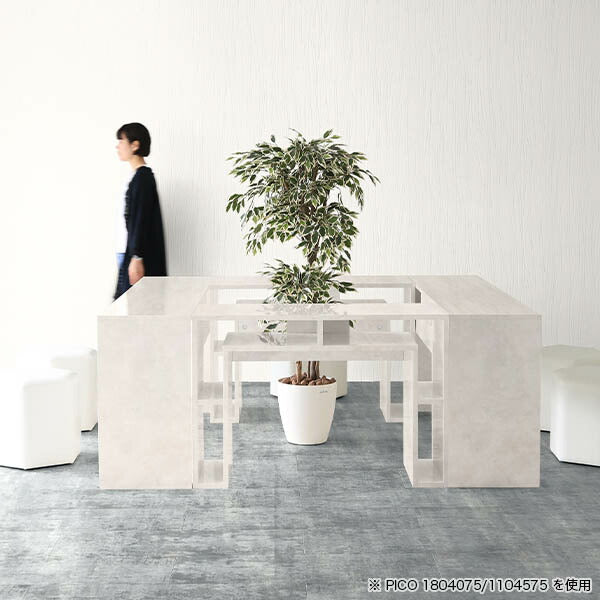 テーブル 幅150cm ワイド デスク｜PICO 1504570 marble| オーダー家具