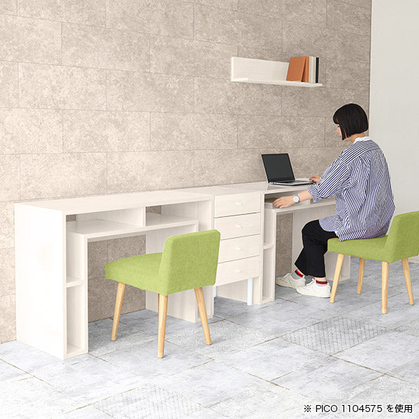 テレワークデスク 北欧インテリア｜PICO 704570 whitewood｜0000a96097