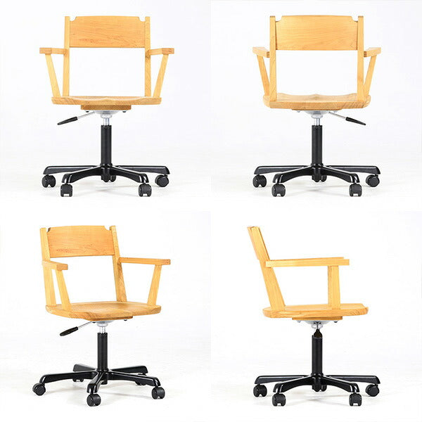 デスクチェア｜Glande chair low 山桜｜set00000009847 – arne interior