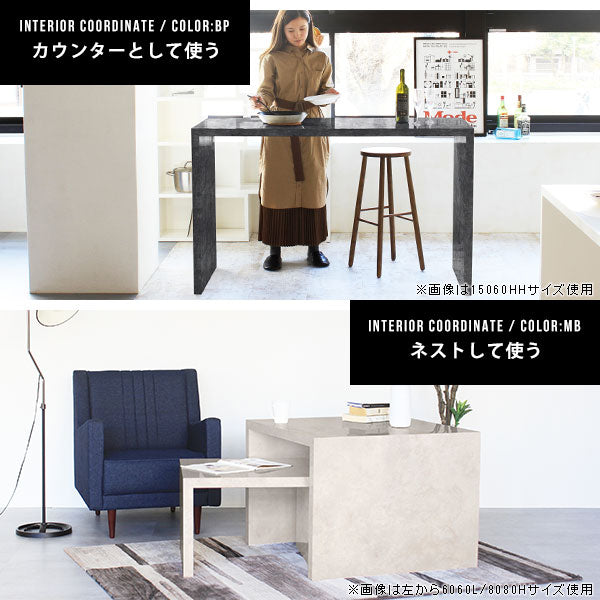 サイドテーブル 幅60 奥行60 正方形 | ZERO-X 6060H BP