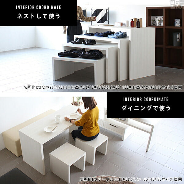 【一点物】サイドテーブル ジェネリック家具 Sean Dixデザイン サイドテーブル 幅60 奥行30 小型｜ZERO-X 6030H 木目